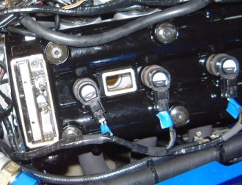 Valve cover windows for testing